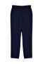 Lacivert Tapered Lastikli Beli Bağlamalı Keten Görünümlü Pantolon TMNSS20PL0547 - 13