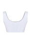 حمالة صدر بيضاء بدون خياطة/بدون خياطة وحزام سميك Bralette محبوكة THMAW22SU0027 - 11
