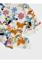 Girl's Cotton Raised White Bluey Print Long Sleeve Pajamas Set - 3