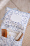 100% Cotton Baby Care Gift Set - Toile De Jouy / Blue - 4