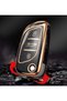 Luxury Citroen C1-C2-C3-C4-C5 Peugeot 306-407- 807 Ds Ds4-Ds6 Key Case Cover Black - 4