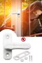 Baby Kids Pimapen PVC Door Window Safety Protection Lock Latch Glass Lock White (5 PCS) - 7