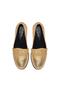 Gold Leather Loafer - 3