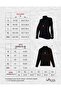 Camisole Half-Throat Body Sweatshirt, Ribbed Fabric Lycra Blouse Navy Blue Badi - 6