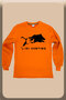 Unisex Hunting Hog Hunting Printed Wild Life Regular Fit Crew Neck Sweatshirt