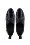 Women's Genuine Leather Black Patent Leather Casual Shoes - 6