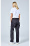 Eco Future Cargo Pants Organic Cotton Black Women's Pants-E20008-Es503 - 2