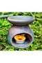 8cm Moon Star Censer Night Light Ramadan Candle Holder Silicone Mold K-1178 - 8