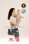 Felt Mother Baby Care Bag Newborn Baby Changing Organizer Portable Organizer - 3