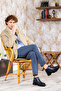 Genuine Leather Men's Boots, Winter Casual Sheepskin Boots, Zippered Boots - 4