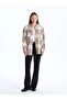 Plaid Long Sleeve Oversize Women's Shirt Jacket - 3