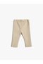 Tights Button Detailed Soft Textured Elastic Waist - 2