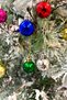 Bright Mixed Color Cici Ball 3 cm 9-Piece Christmas New Year Pine Tree String Colorful Tree Ornament - 6
