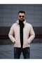 Honormen New Season Men's Black Puffer Lined Coat Jacket