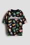 Printed oversized T-shirt