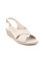 Vienza Anatomical Sole Women's Sandals Full Cream - 2