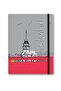 دفتر ملاحظات اسطنبول الملون برج العذراء المرن المخطط