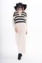 Women's Stripe Detailed Knitted Trousers and Knitwear Double Set 255051 - 265003 - 3