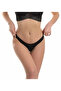 Thin Edge Low-Waist Bikini Panties 3 Pack Quality Goods Black Color Lycra (W1006)