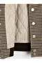 Hooded Shirt Jacket with Pocket Applique Detail Long Sleeve - 4