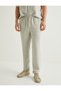 Gabardine Trousers with Tie Waist and Pocket Detail - 3
