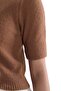 Camel Short Sleeve Turtleneck Sweater 24291 - 6
