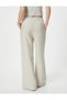 Palazzo Trousers with Elastic Waist and Comfortable Fit - 4