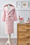 Özdilek Peace Birds Hooded Loincloth Children's Bathrobe Age 5/6