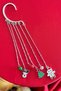 New Year's Hanging Figured Ear Cuff - Accessory for Hair and Ear - 2
