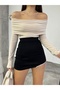Women's Madonna Collar Sandy Blouse - 6