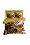 Peacock Feather 3D Double Duvet Cover Pillow Set