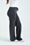 Comfortable Wide Leg Women's Sweatpants with Hidden Zipper Pocket - 6