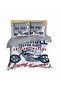 Big Skull Motors 3D Double Duvet Cover Pillow Set
