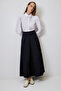Pleated Gabardine Skirt - 3