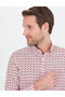 Pomegranate Flower Slim Fit Long Sleeve Shirt 50264910-Vr039 - 2