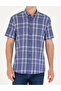 Navy Blue Regular Fit Short Sleeve Shirt 50265125-Vr033 - 6