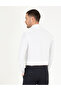 White Slim Fit Long Sleeve Classic Shirt 50268204-Vr013 - 5