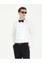 White Slim Fit Tuxedo Shirt 50268196-Vr013