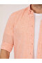 Orange Regular Fit Long Sleeve Shirt 50265119-Vr051 - 7