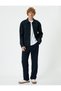 Shirt Jacket Pocket Detailed Snap Button Classic Collar - 2