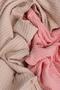 100% Cotton Butterfly Embroidered Girls' Sweatshirt Salmon - 7