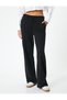 Wide Leg Trousers with Tie Waist and Pocket Detail - 3