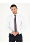 White Slim Fit Long Sleeve Classic Shirt 50268204-Vr013