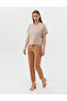 Brown Carrot Fit Fabric Trousers 50269321 -Vr233 - 3