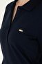 Basic Polo Neck 95% Cotton Women's Sweatshirt - 7