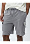 Cargo Shorts Slim Cut with Pocket Detail and Lace Waist - 5