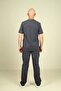 Men's Stretch Fabric Envelope Collar Suit Smoked - 3