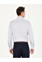 Gray 100% Cotton Slim Fit Long Sleeve Basic Shirt 50277147-Vr024 - 5