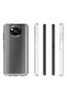 Xiaomi Poco X3 - Case Transparent Soft Slim Fitt Super Silicone Cover - Transparent - 2