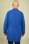 Tall Shirt Collar Alpaca Fabric Men's Apron - Cobalt Blue - 3